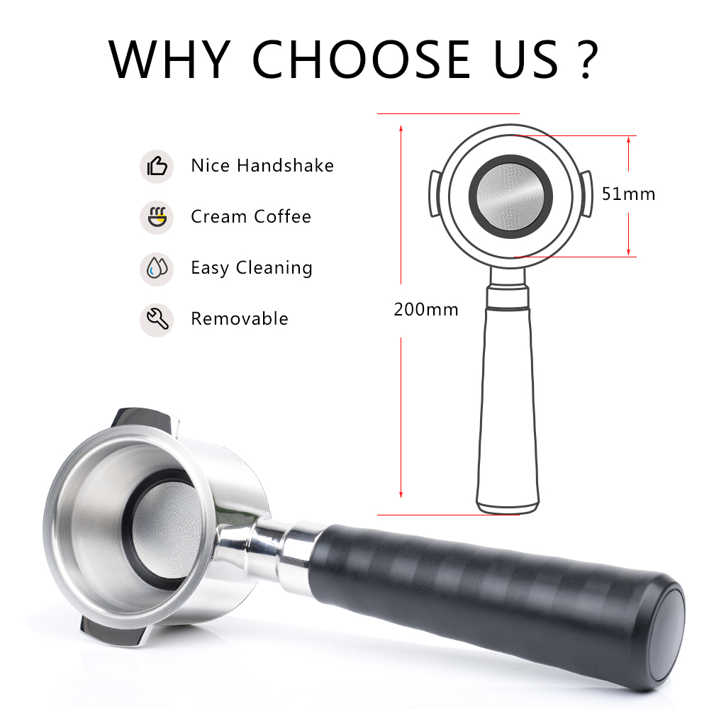 Delonghi Espresso Magnifica - Delonghi 커피 머신용 에스프레소 바텀리스 포타필터,