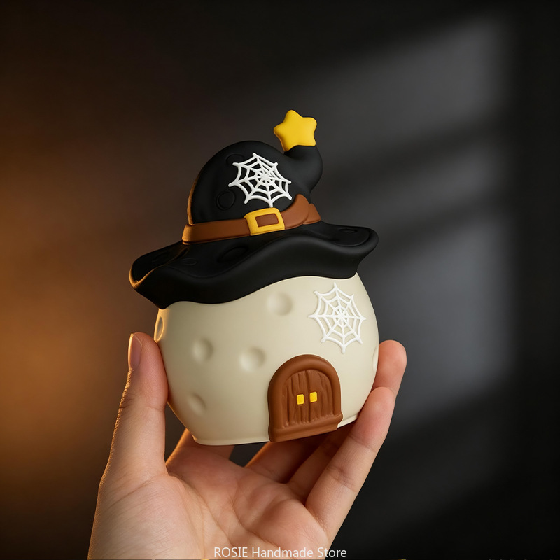 Potsticker Mold - 마법사 사탕병 실리콘 몰드, 마법사 모자