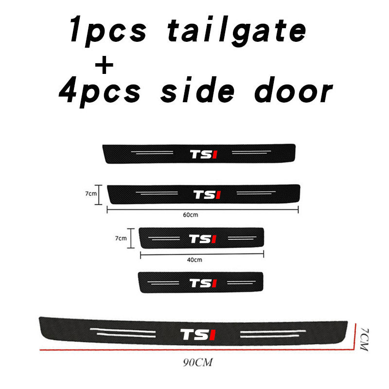 Crepe Pan Carbon - 폭스바겐 VW TSI TDI APR 폴로