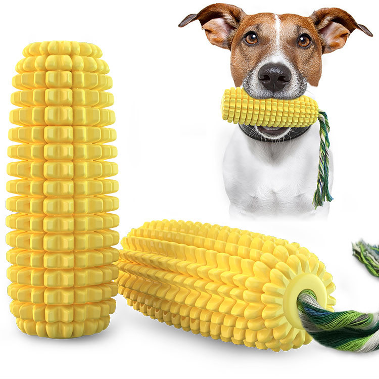 인기 있는 내구성 좋은 고무 콘도그 장난감, 물림 방지 - Corn Dog Stick 리뷰 및 가격