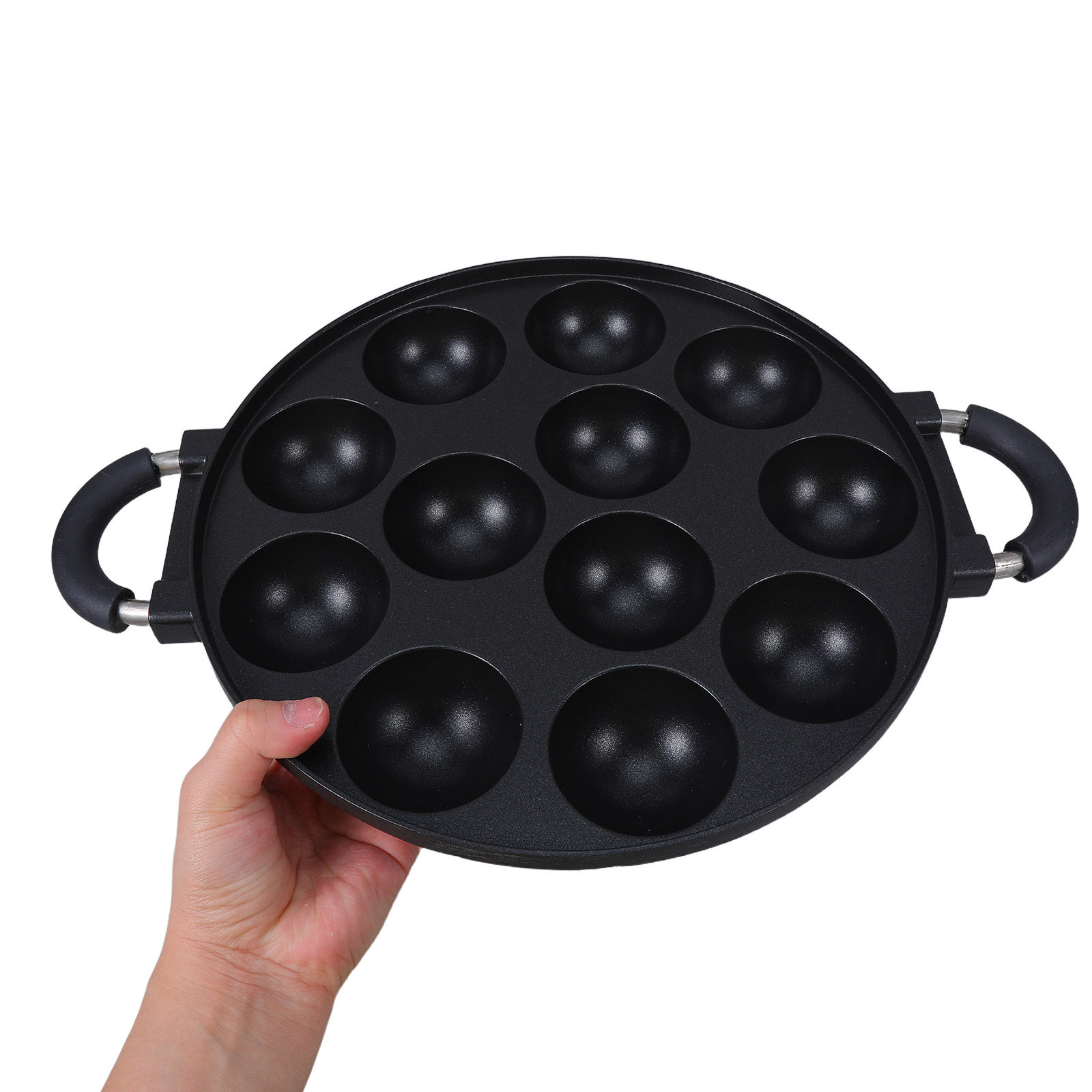 12구 일본식 타코야키 팬, 눌어붙지 않는 코팅 처리, - Takoyaki Grill Plate 리뷰 및 가격