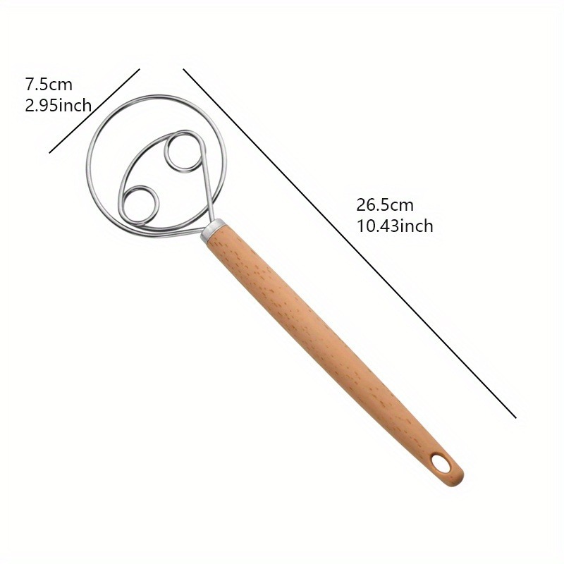 나무 손잡이가 있는 스테인레스 스틸 덴마크식 반죽 거품 - Danish Pancake Pan 리뷰 및 가격